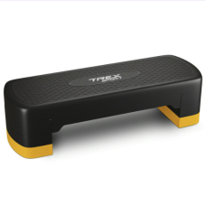Степ платформа Trex Sport TX-030AS 3-уровневая черно-желтая